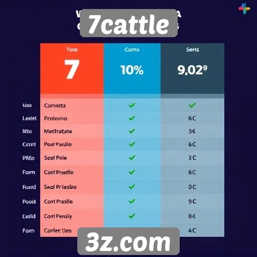 Comparativo entre 7cattle e concorrentes